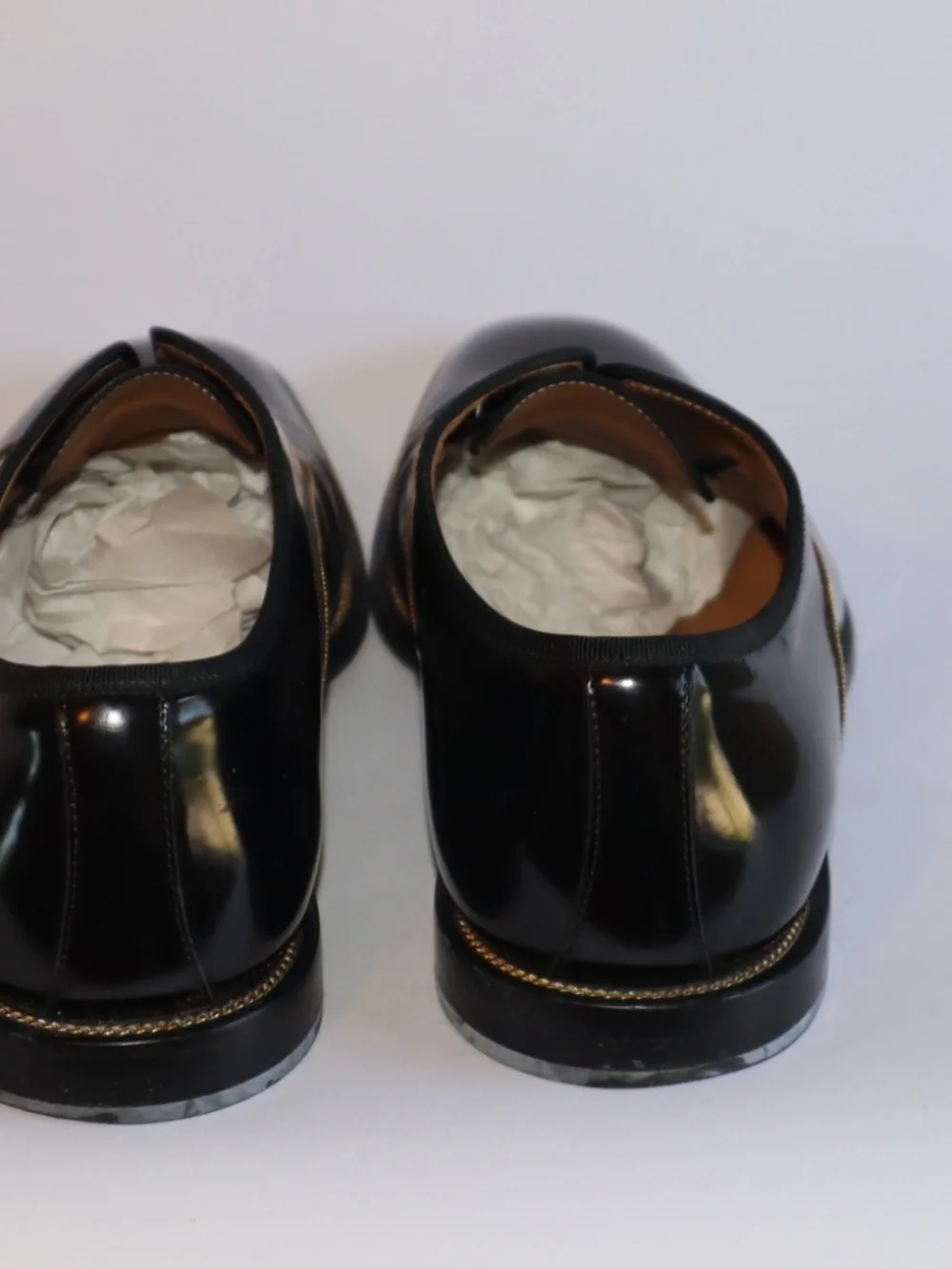 Christian Louboutin Alpha Male Black Patent Leather Oxford Men's 40.5